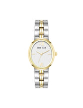 Minimalist Oval Case Watch - Anne Klein Two-Tone
