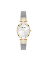 Oval Mesh Bracelet Watch - Anne Klein Two-Tone