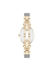 Oval Mesh Bracelet Watch - Anne Klein Two-Tone
