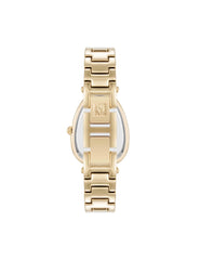 Estate Metal Bracelet Watch - Anne Klein Gold-Tone/Black