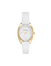 Modern Strap Watch - Anne Klein Gold-Tone/White