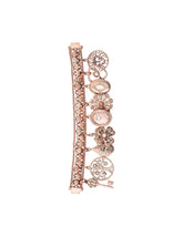 Charm Bracelet Watch - Anne Klein Rose-Tone