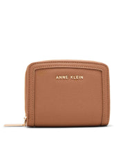 Small Curved Wallet - Anne Klein Mocha