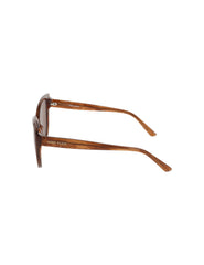 Cat-Eye Marbleized Sunglasses - Anne Klein MOCHA
