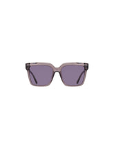 Square Acetate Sunglasses - Anne Klein LILAC CRYSTAL