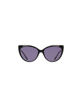 Classic Cat-Eye Combo Sunglasses - Anne Klein BLACK
