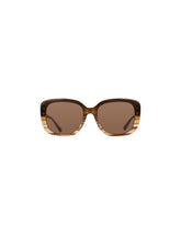Oversized Square Gradient Sunglasses - Anne Klein MOCHA GRADIENT