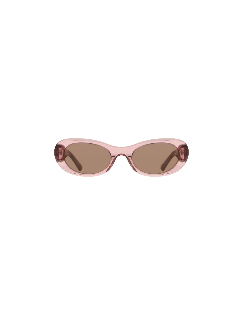 Modern Oval Frame Sunglasses - Anne Klein BERRY