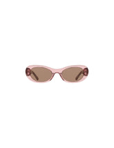 Modern Oval Frame Sunglasses - Anne Klein BERRY
