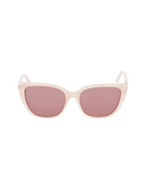 Uplifting Marbleized Sunglasses - Anne Klein Dusty Pink Pearl