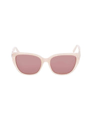 Uplifting Marbleized Sunglasses - Anne Klein Dusty Pink Pearl