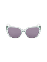 Uplifting Marbleized Sunglasses - Anne Klein Sage Crystal