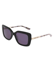 Trendy Oversized Square Sunglasses - Anne Klein Black