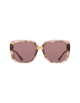 Oversized Square Tortoise Sunglasses - Anne Klein Rose