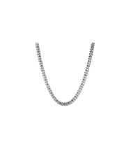 Silver-Tone Pave Crystal Necklace - Anne Klein