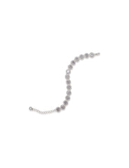 Round Pave Crystal Bracelet - Anne Klein
