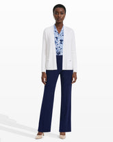 Malibu Kissing Front Cardigan - Anne Klein CRISP WHITE
