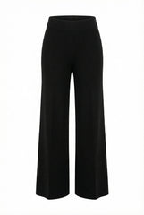 High Rise Pull On Wide Leg Pant - Anne Klein Anne Black