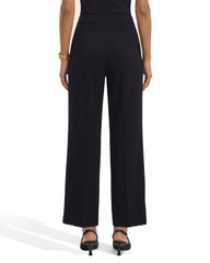 Wide Leg Crop Pull-On Pants in ANNE BLACK - Anne Klein ANNE BLACK