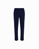 Straight Ankle Hollywood Waist Pants - Anne Klein DISTANT MOUNTAIN