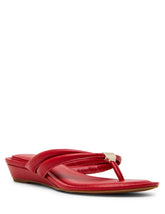 Open Toe Bari Sandal - Anne Klein Red