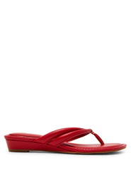 Open Toe Bari Sandal - Anne Klein Red