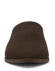 Vassar Knit Flat Mule - Anne Klein Brown Knit