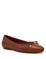 Luci-W Ballet Flat - Anne Klein Cognac