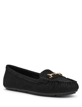Hewlett Moccasin - Anne Klein Black Sued