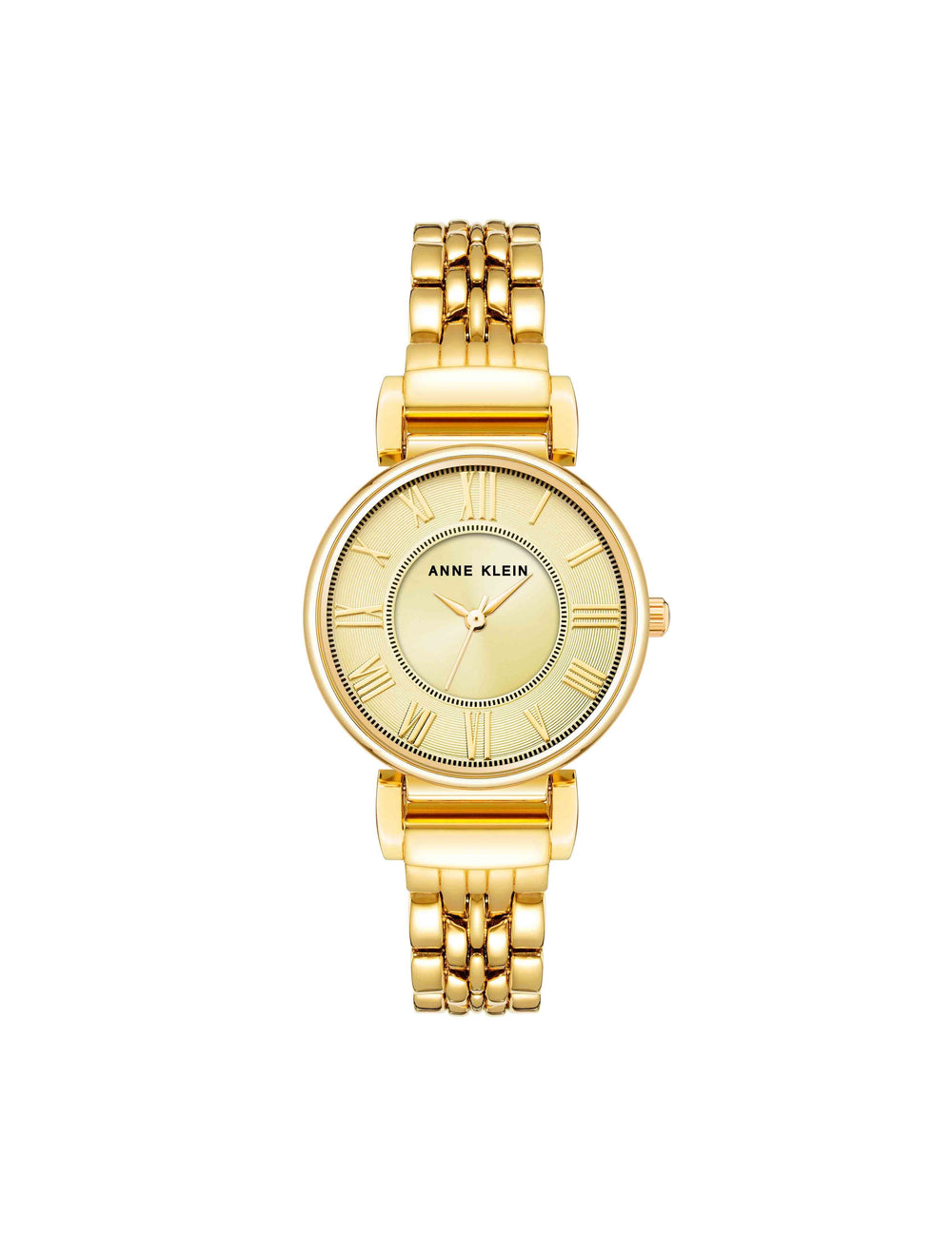 Roman Numeral Dial Watch in Gold-Tone - Anne Klein Gold-Tone