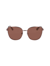 Uplifting Oversized Square Sunglasses - Anne Klein MOCHA