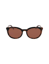 Vintage Rounded Rectangle Sunglasses - Anne Klein MOCHA TORTOISE