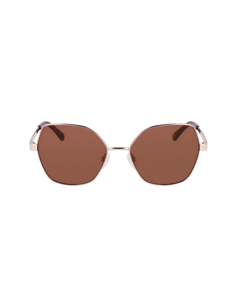 Anne Klein Rose Gold Sophisticated Butterfly Sunglasses - Anne Klein Rose Gold