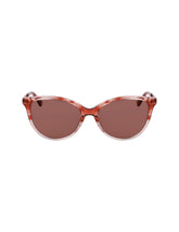 Anne Klein Blush Gradient Uplifting Rectangle Sunglasses - Anne Klein Blush Gradient