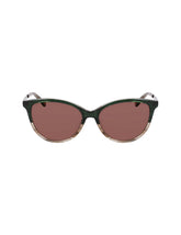 Anne Klein Olive Gradient Uplifting Rectangle Sunglasses - Anne Klein Olive Gradient