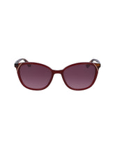 Anne Klein Merlot Modern Cat-Eye Sunglasses - Anne Klein Merlot