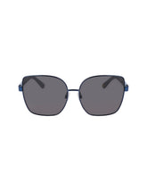 Anne Klein Navy Metal Braided Sunglasses - Anne Klein Navy