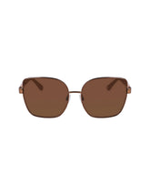 Anne Klein Mocha Metal Braided Sunglasses - Anne Klein Mocha