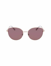 Trendy Round Sunglasses Gold - Anne Klein Gold