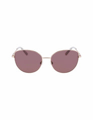 Trendy Round Sunglasses Gold - Anne Klein Gold