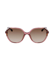 Anne Klein Merlot Geometric Sunglasses - Anne Klein Merlot