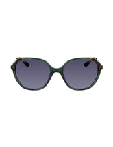 Anne Klein Olive Geometric Sunglasses - Anne Klein Olive