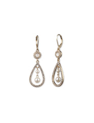 Post Orbital Earrings - Anne Klein