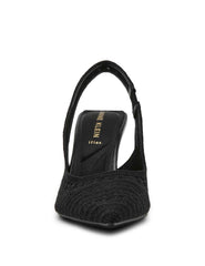 Ismeralda Slingback - Anne Klein Black Crochet
