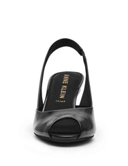 Jovi Slingback - Anne Klein Black Crinkle