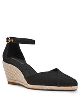 Wilmott Wedge - Anne Klein Black Canvas