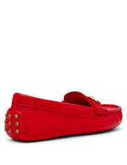 Chrystie Moccasin - Anne Klein Red