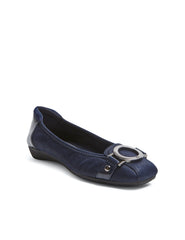Umeko Flat-Wide - Anne Klein DARK NAVY