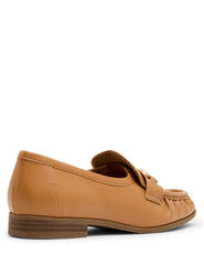 Better Loafer with Sculpted Buckle - Anne Klein Camel