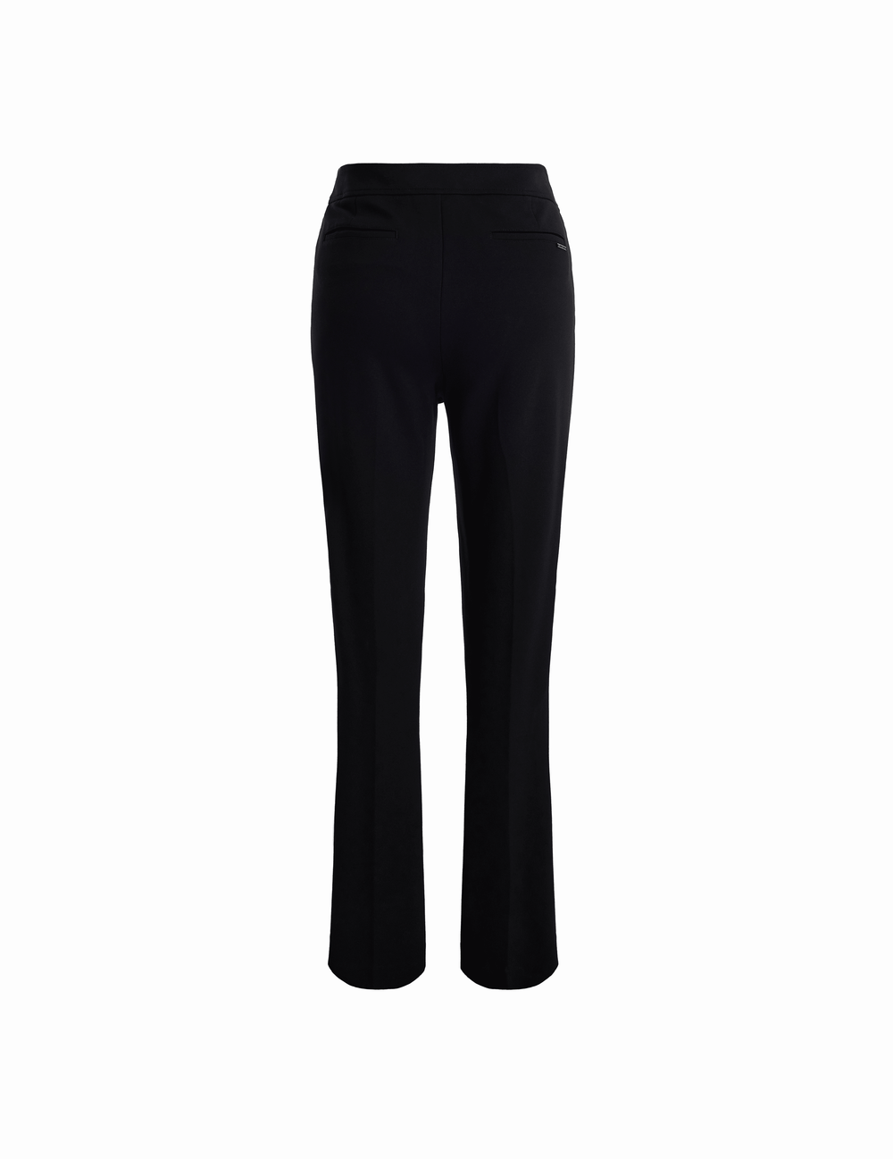 Fly Front Bootleg Pant in Black - Anne Klein Black